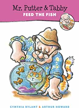 Mr. Putter & Tabby feed the fish